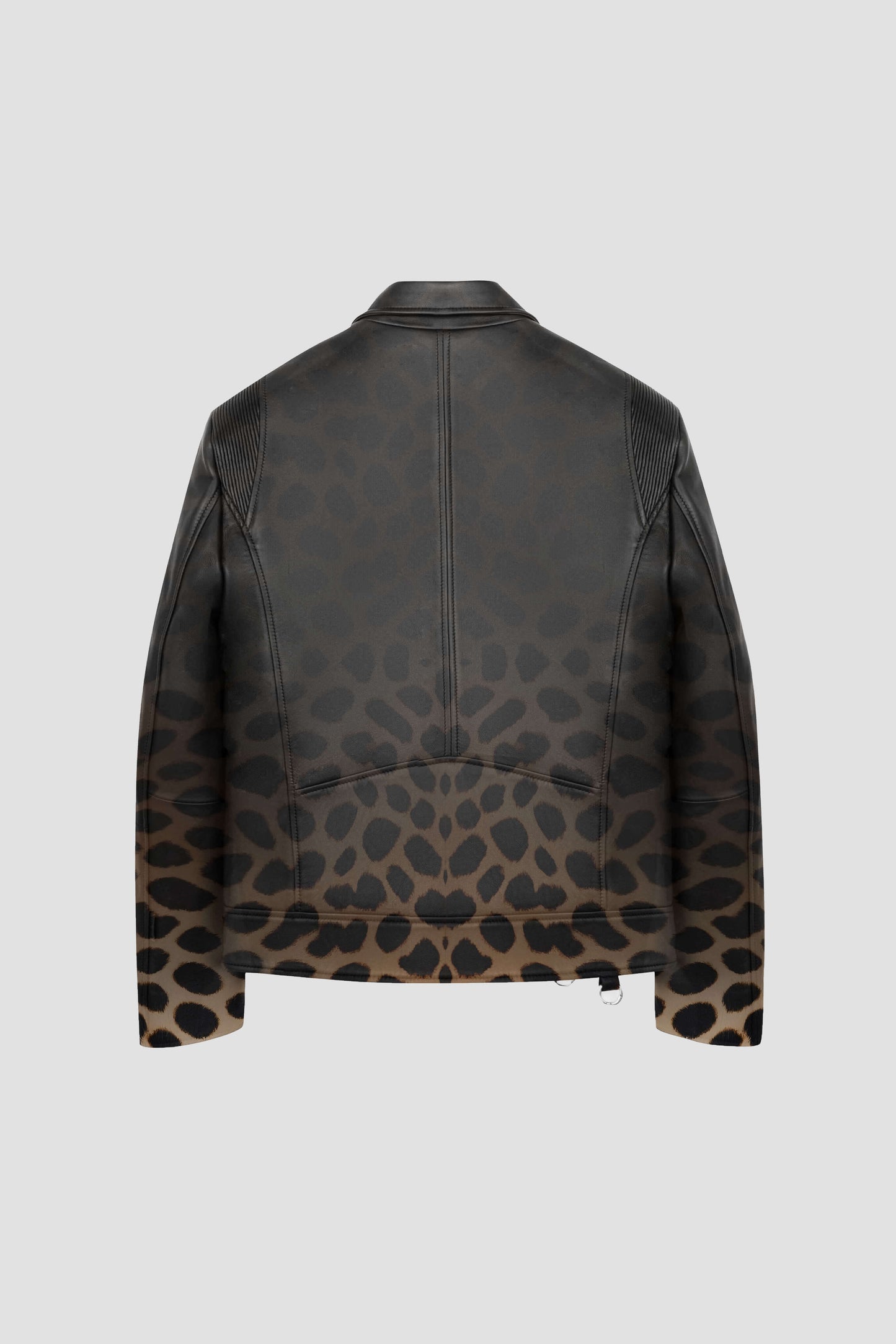 Refined Biker: Faded Leopard